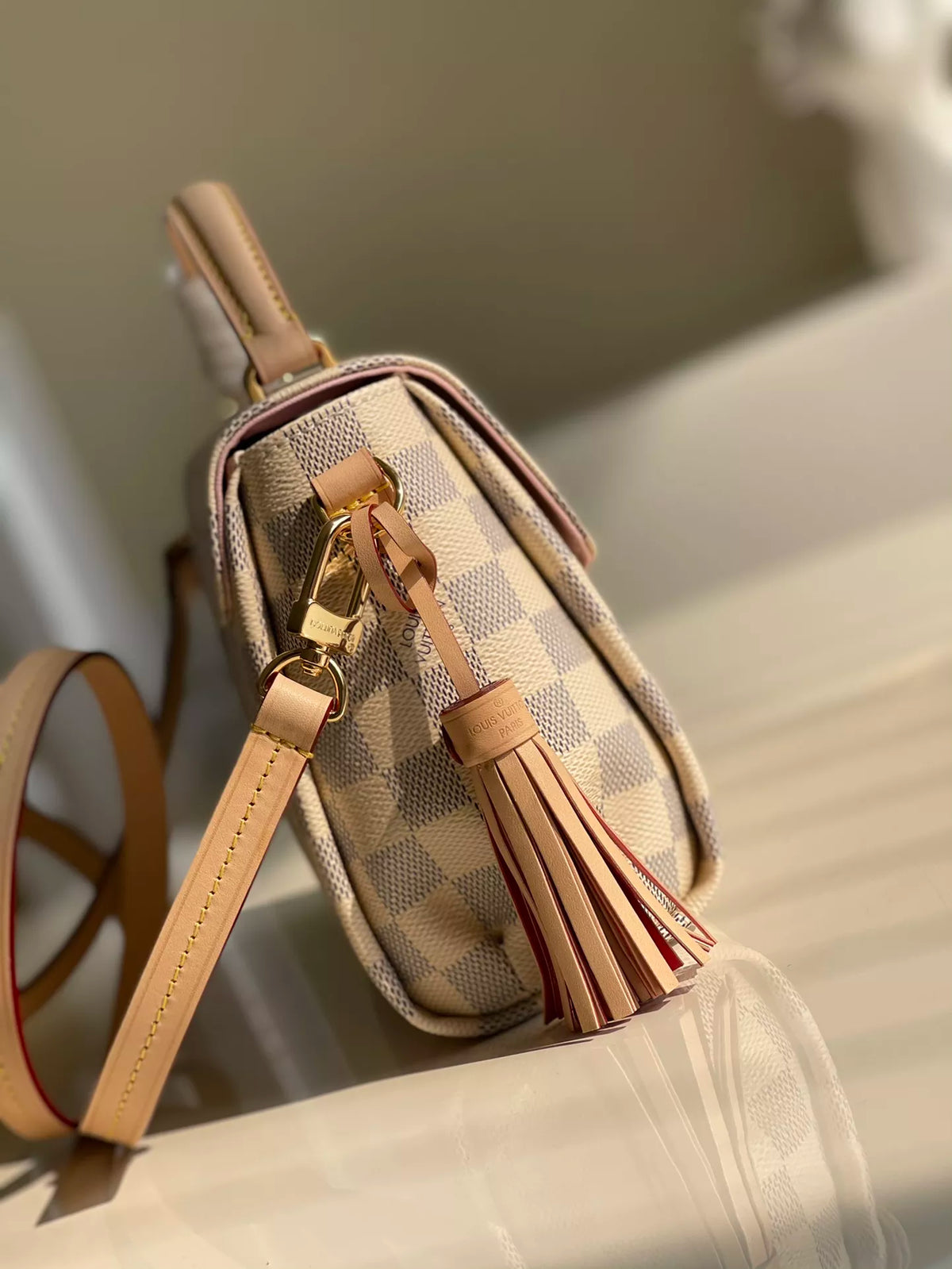 LOUIS VUITTON 24.5*24.2*9CM CROISETTE DAMIER