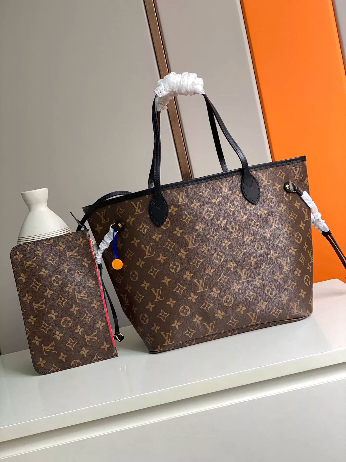 LOUIS VUITTON NEVERFULL MM BAG MONOGRAM
