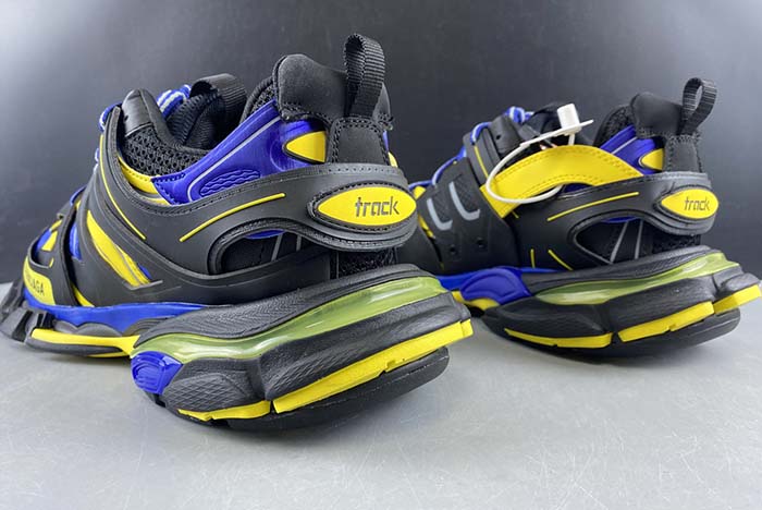 BALENCIAGA SNEAKER TESS S.GOMMA RES BI ALV/TIS EFF NUBUK/TIS ENOIR/ROYAL JAUNE