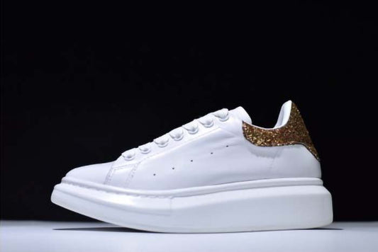ALEXANDER MCQUEEN SOLE SNEAKERS-GOLD