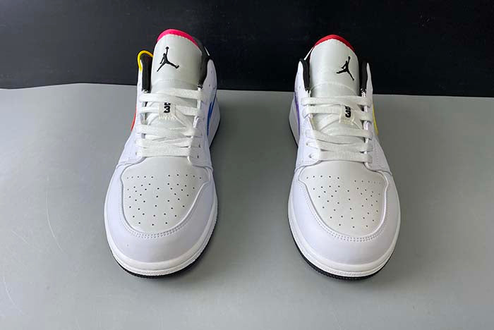 AIR JORDAN 1 LOW "MULTI COLOR SWOOSHES"