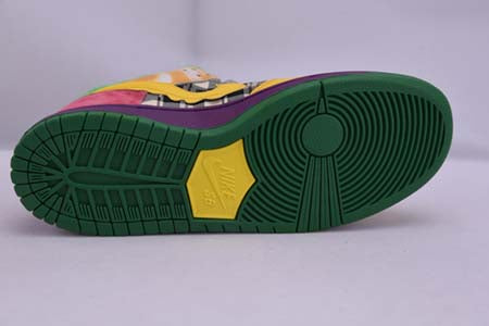 NIKE SB DUNK LOW PRO IW PURPLE/YELLOW-VIOLET-PINK 2020