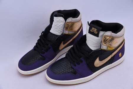 AIR JORDAN 1 HIGH OG "KOBE BRYANT BLACK-PURPLE-GOLD"