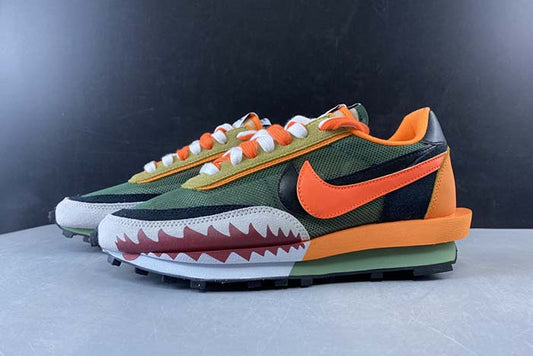 NIKE LDV WAFFLE SACAI "BAPE SHARK MOUTH"