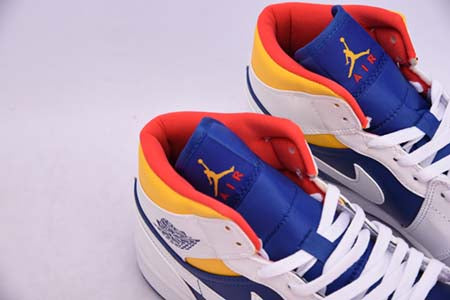 AIR JORDAN 1 MID RELEASING IN "ROYAL BLUE AND LASER ORANGE"