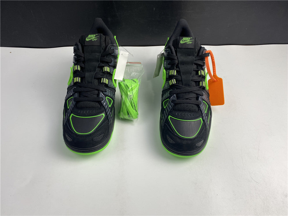 NIKE AIR RUBBER DUNK OFF-WHITE "GREEN STRIKE"