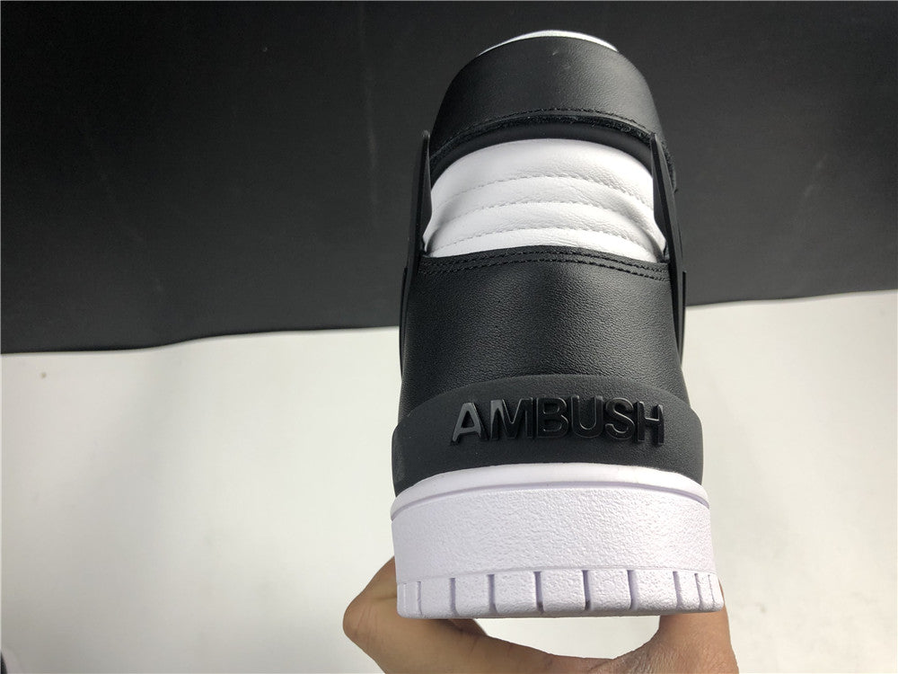 NIKE DUNK HIGH AMBUSH "BLACK WHITE"