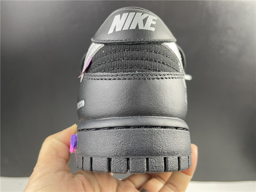 OFF-WHITE X NIKE DUNK LOW (BLACK ZIP TIE)