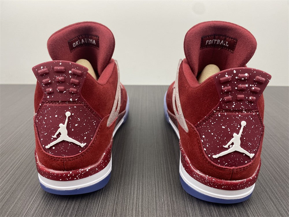 AIR JORDANS 4 RETRO "OKLAHOMA SOONERS"