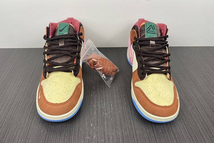 NIKE DUNK MID SOCIAL STATUS FREE LUNCH CHOCOLATE MILK