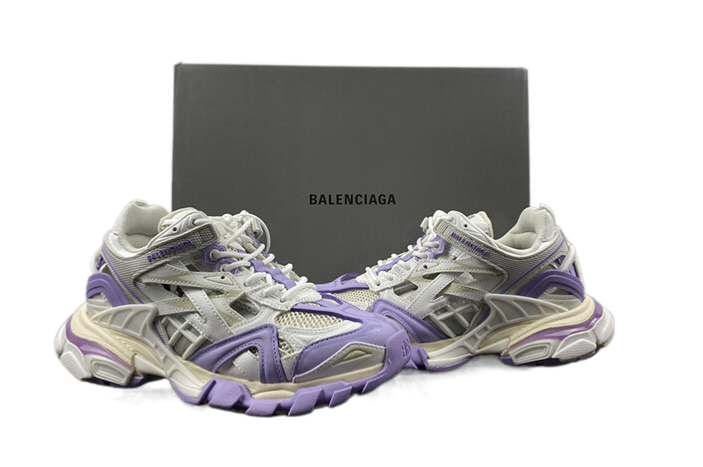 BALENCIAGA TRACK.2 PURPLE WHITE