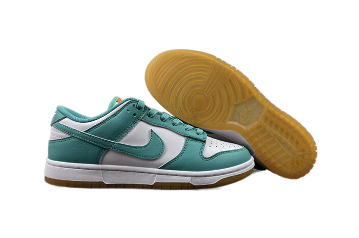 NIKE DUNK LOW WHITE TURQUOISE