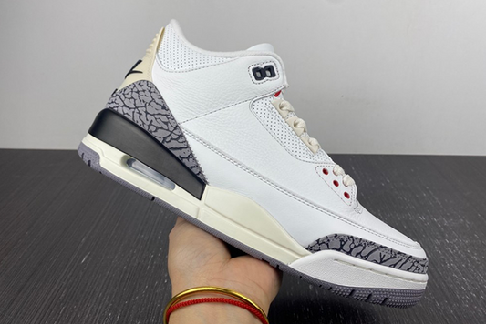 AIR JORDAN 3 RETRO "WHITE CEMENT REIMAGINED"