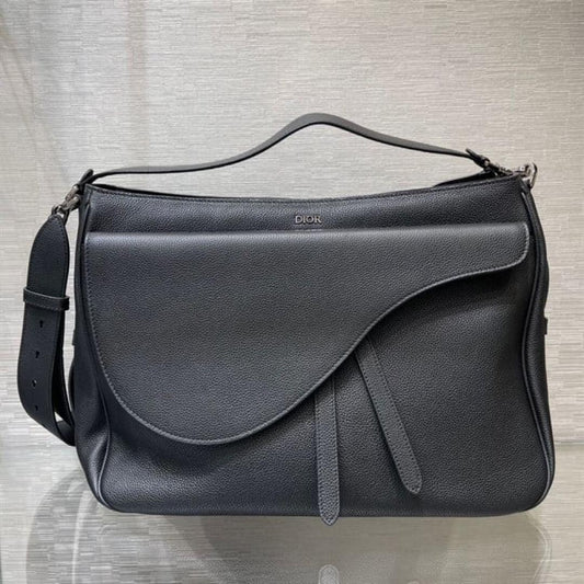 MINI SADDLE SOFT BAG THREE QUARTER CLOSED VIEW OPEN GALLERY