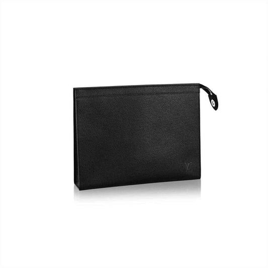 LOUIS VUITTON POCHETTE VOYAGE MM TAIGA LEATHER