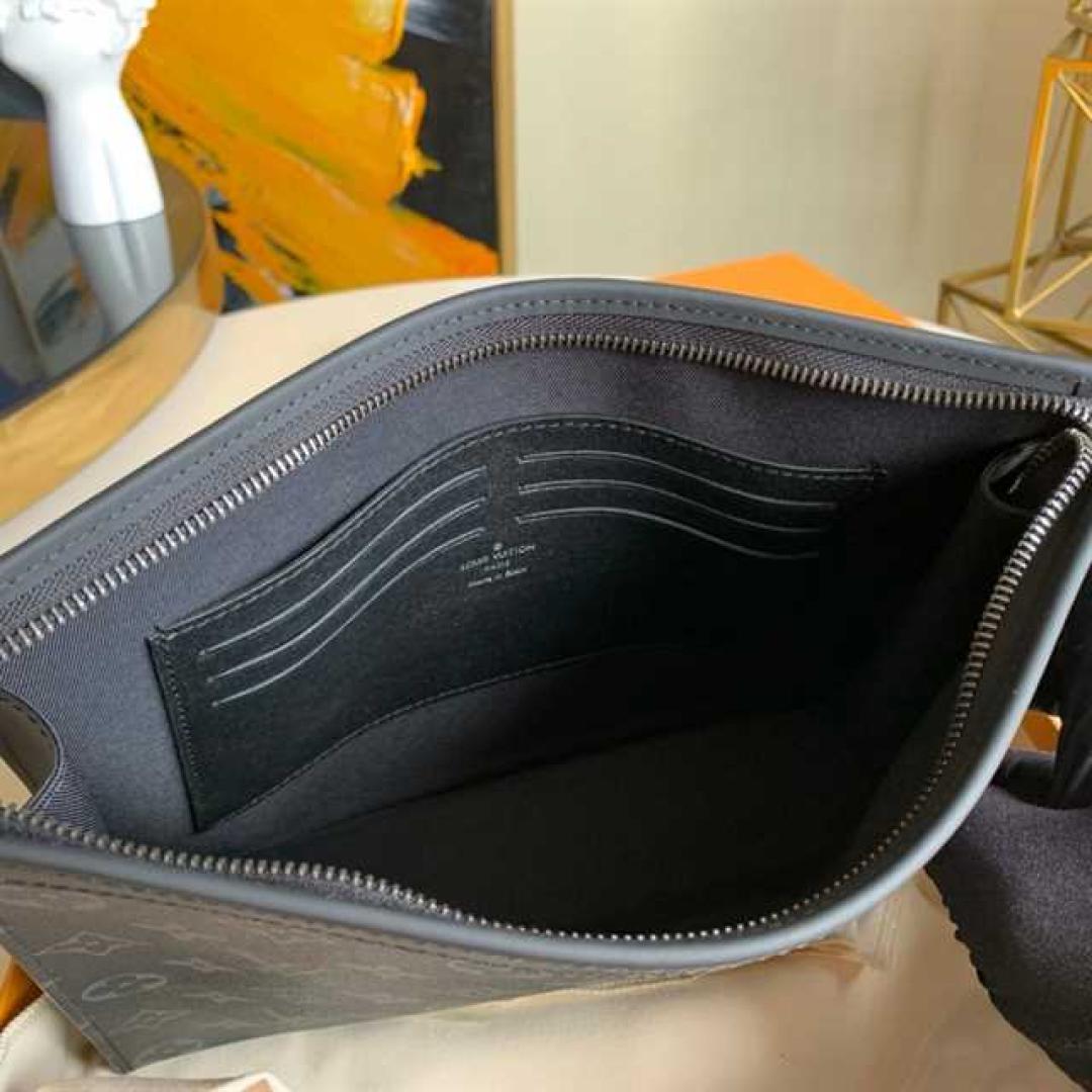 LOUIS VUITTON POCHETTE VOYAGE MM MONOGRAM ECLIPSE
