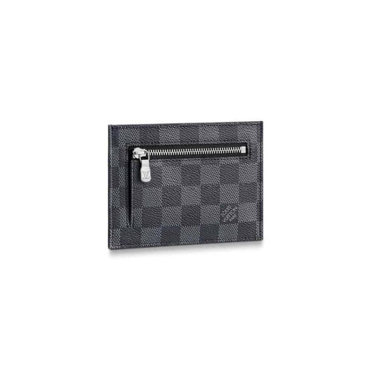 LOUIS VUITTON ID CARD HOLDER DAMIER GRAPHITE CANVAS