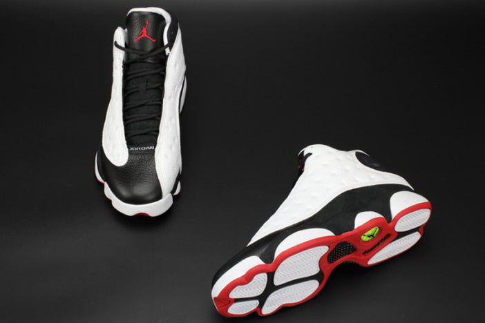 AIR JORDAN 13 “HE GOT GAME” WHITE/BLACK-TRUE RED MENS