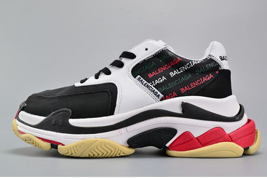 BALENCIAGA BLACK AND WHITE 17FW TRIPLE S