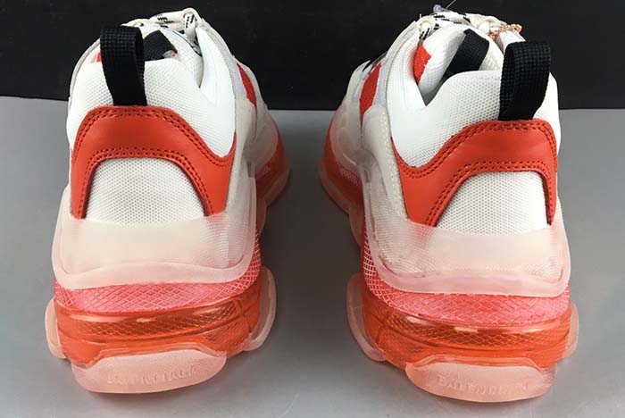 BALENCIAGA TRIPLE TRAINER "RED -WHITE"