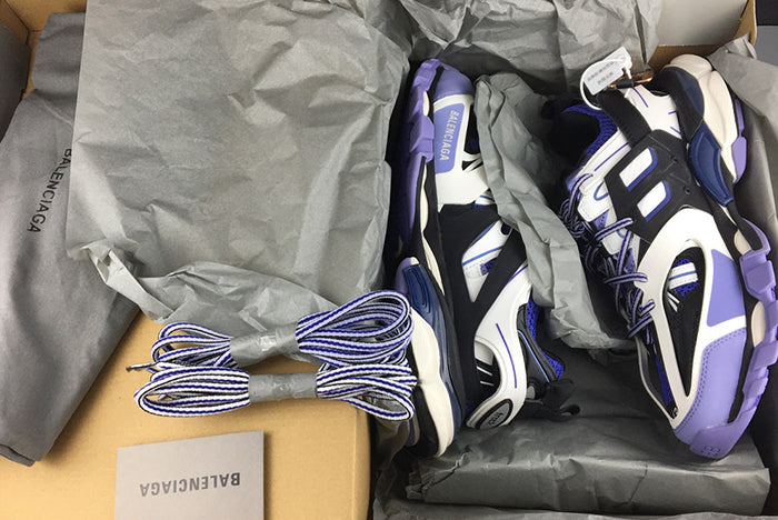 BALENCIAGA TRACK PURPLE WHITE GREY