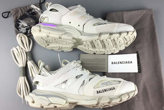 BALENCIAGA TRACK RUNNERS WHITE