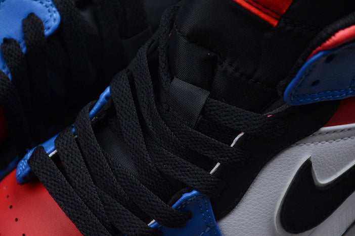 AIR JORDAN 1 MID GS TOP 3 "RED/BLUE/WHITE/BLACK"
