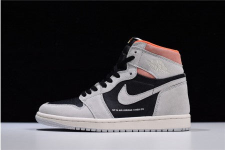 AIR JORDAN 1 RETRO HIGH OG "GREY CRIMSON"