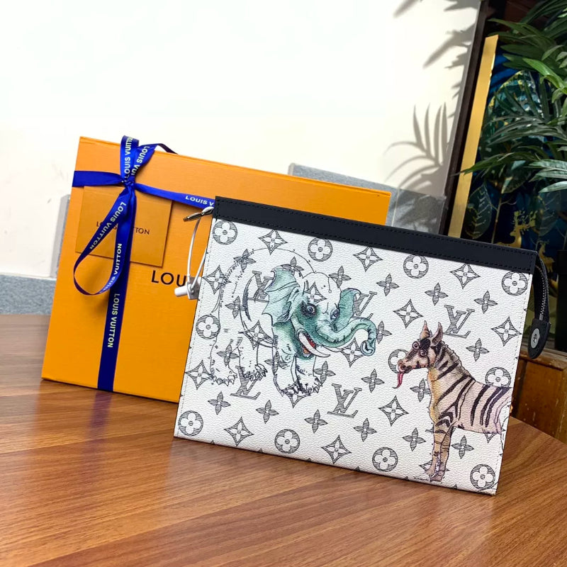 LOUIS VUITTON 26X20X5CM CRAFTY 26 MONOGRAM ECLIPSE