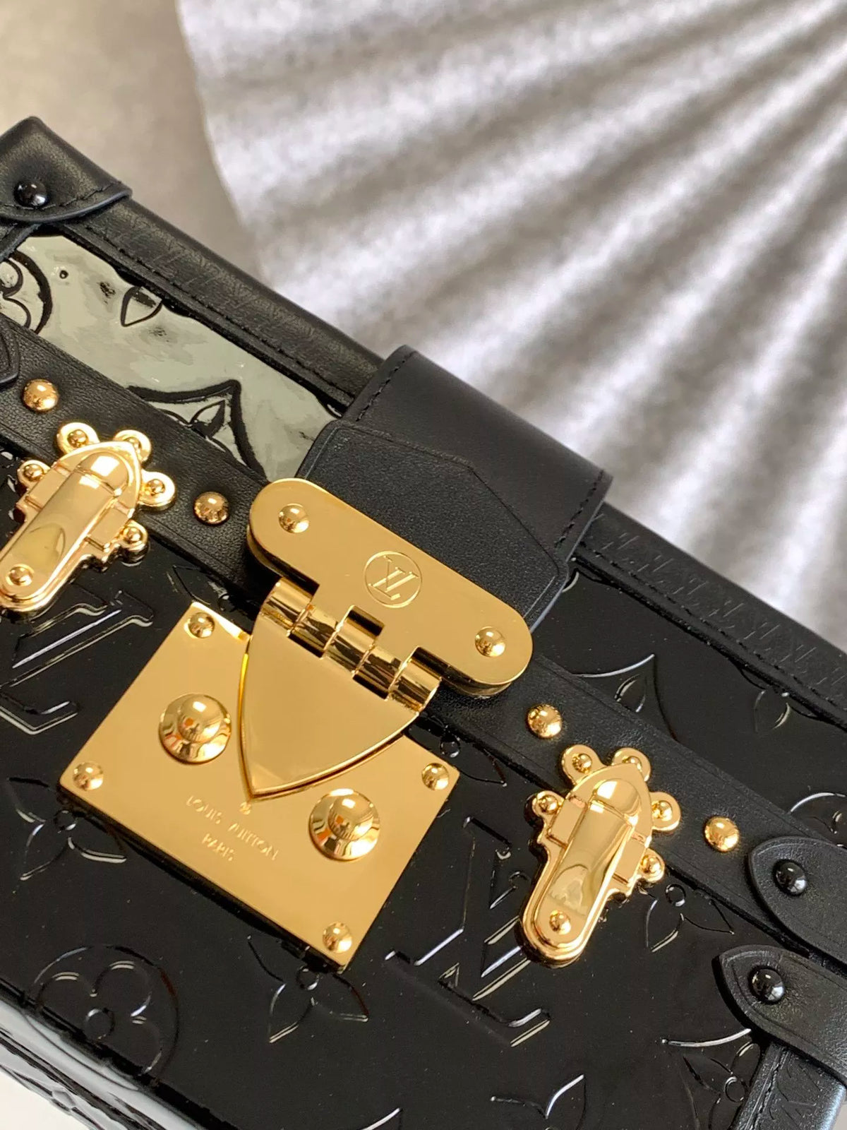 LOUIS VUITTON PETITE MALLE BOX 20.0X 12.5X 5CM