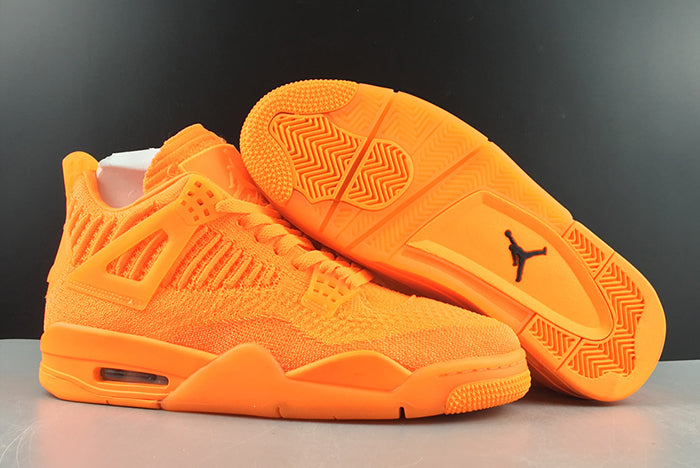 AIR JORDAN 4 RETRO "FLYKNIT ORANGE TOTAL"
