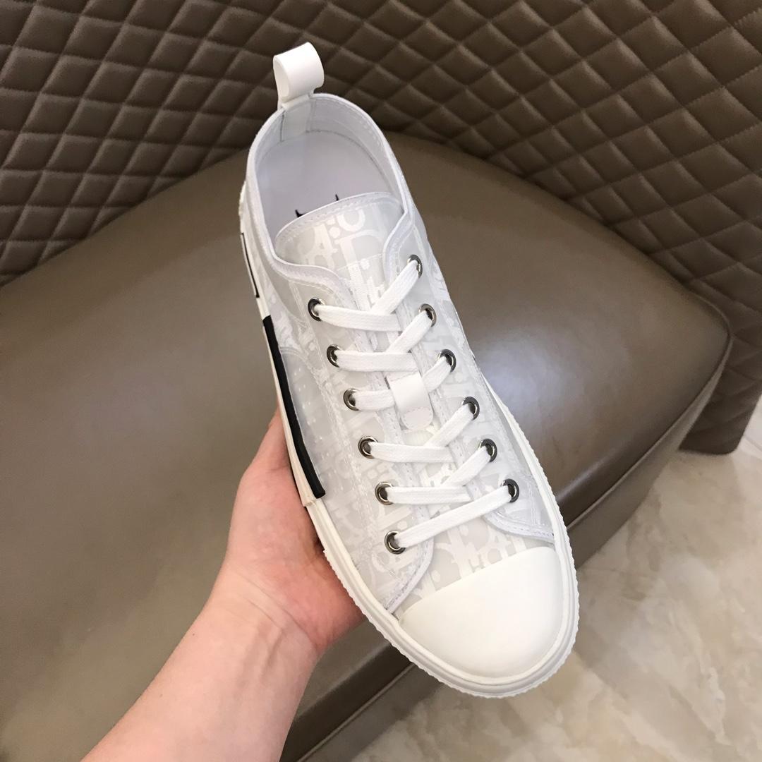 DIOR "B23" LOW-TOP DIOR OBLIQUE SNEAKER