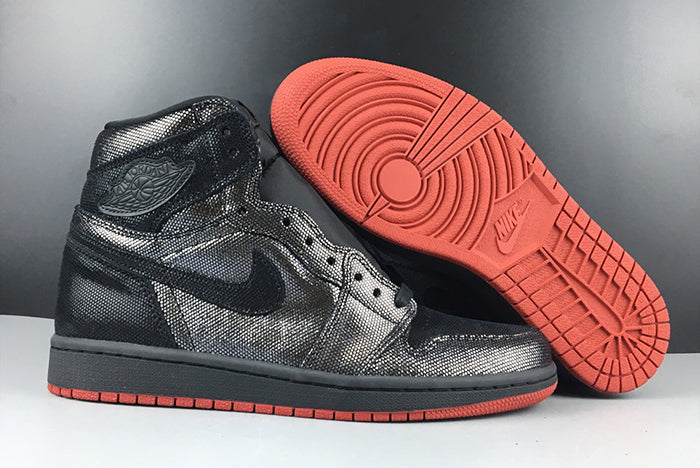 AIR JORDAN 1 RETRO HIGH OG "BLACK/GYM RED"