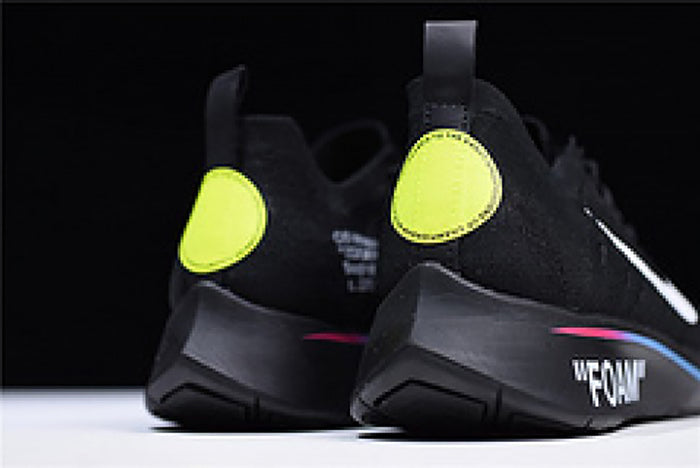 NIKE X OFF-WHITE ZOOM FLY MERCURIAL FLYKNIT BLACK MENS