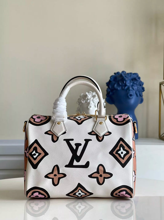 LOUIS VUITTON SPEEDY BANDOULIÈRE 25 WILD AT HEART MONOGRAM 25 X 19 X 15CM