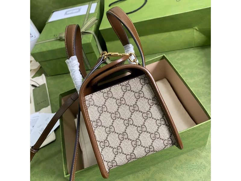 LOUIS VUITTON NO 23*16*12CM EPILOGUE SERIES, HANDBAG, BROWN / PVC