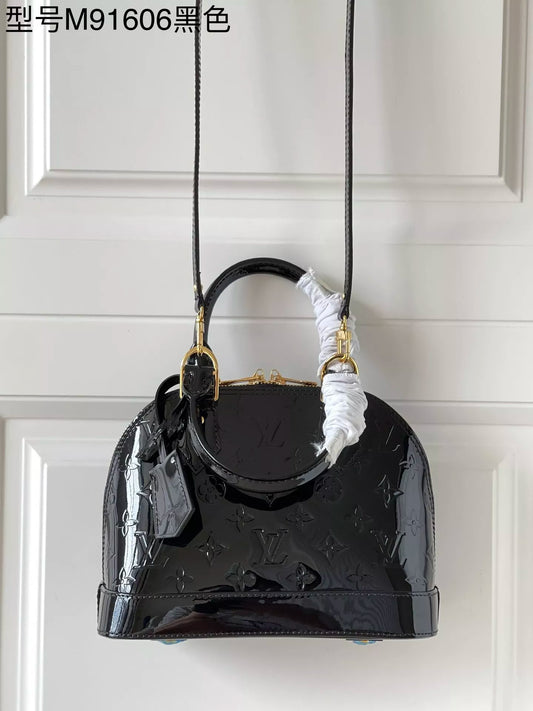 LOUIS VUITTON ALMA BB MONOGRAM VERNIS 25 X 19 X 11CM 9COLORS