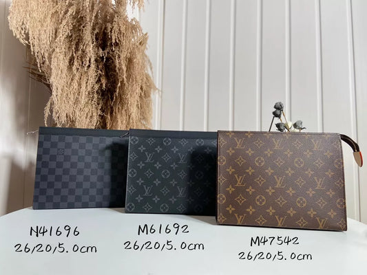 LOUIS VUITTON 26.0 X 20.0 X 5.0 CM/19X 15CM/15.0X10CM POCHETTE VOYAGE