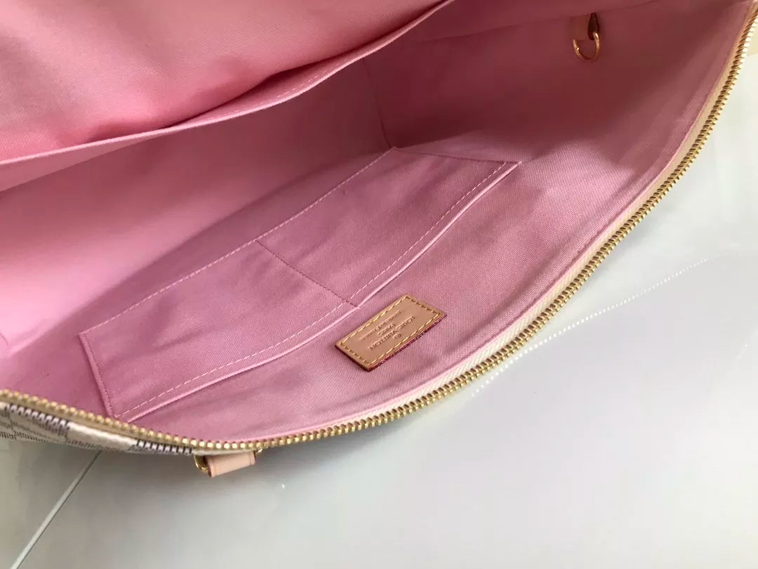 LOUIS VUITTON 42*27*17CM IENA MM HANDBAG