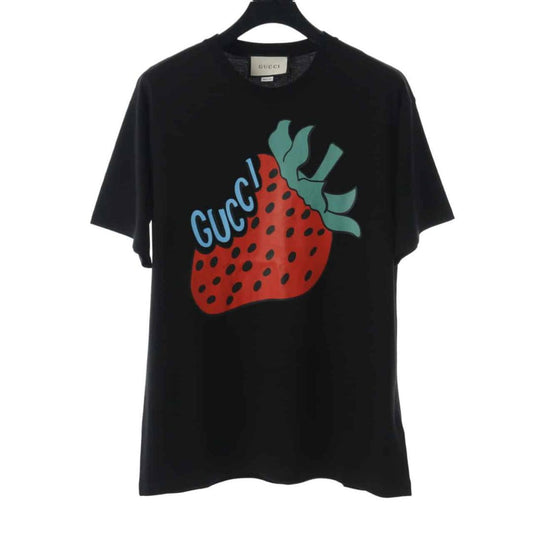 GUCCI STRAWBERRY SHORT SLEEVED T SHIRT