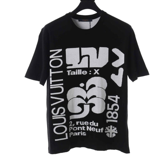LOUIS VUITTON INTARSIA GRAPHIC KNITTED