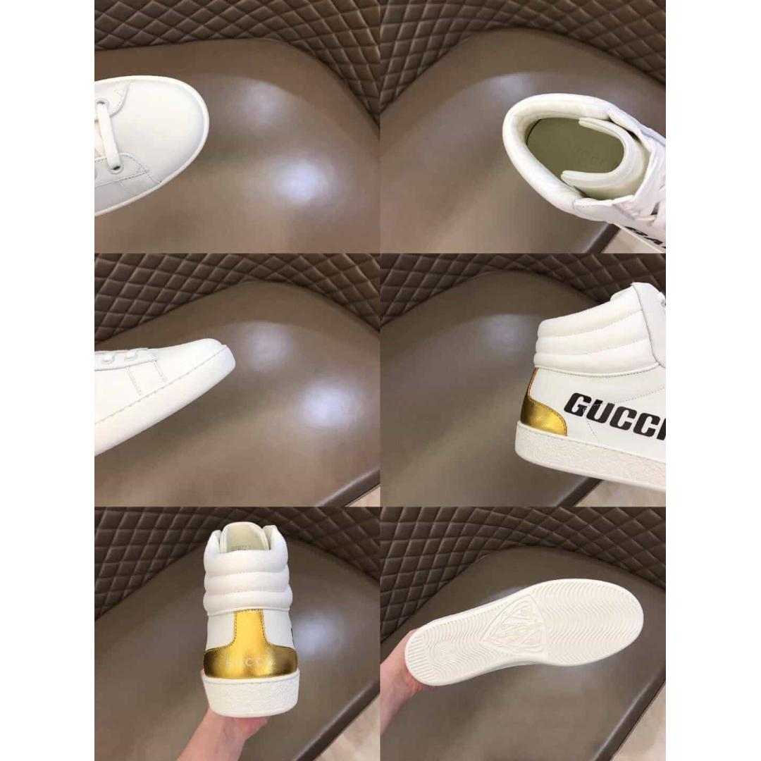 GUCCI ACE BAND HIGH-TOP SNEAKER