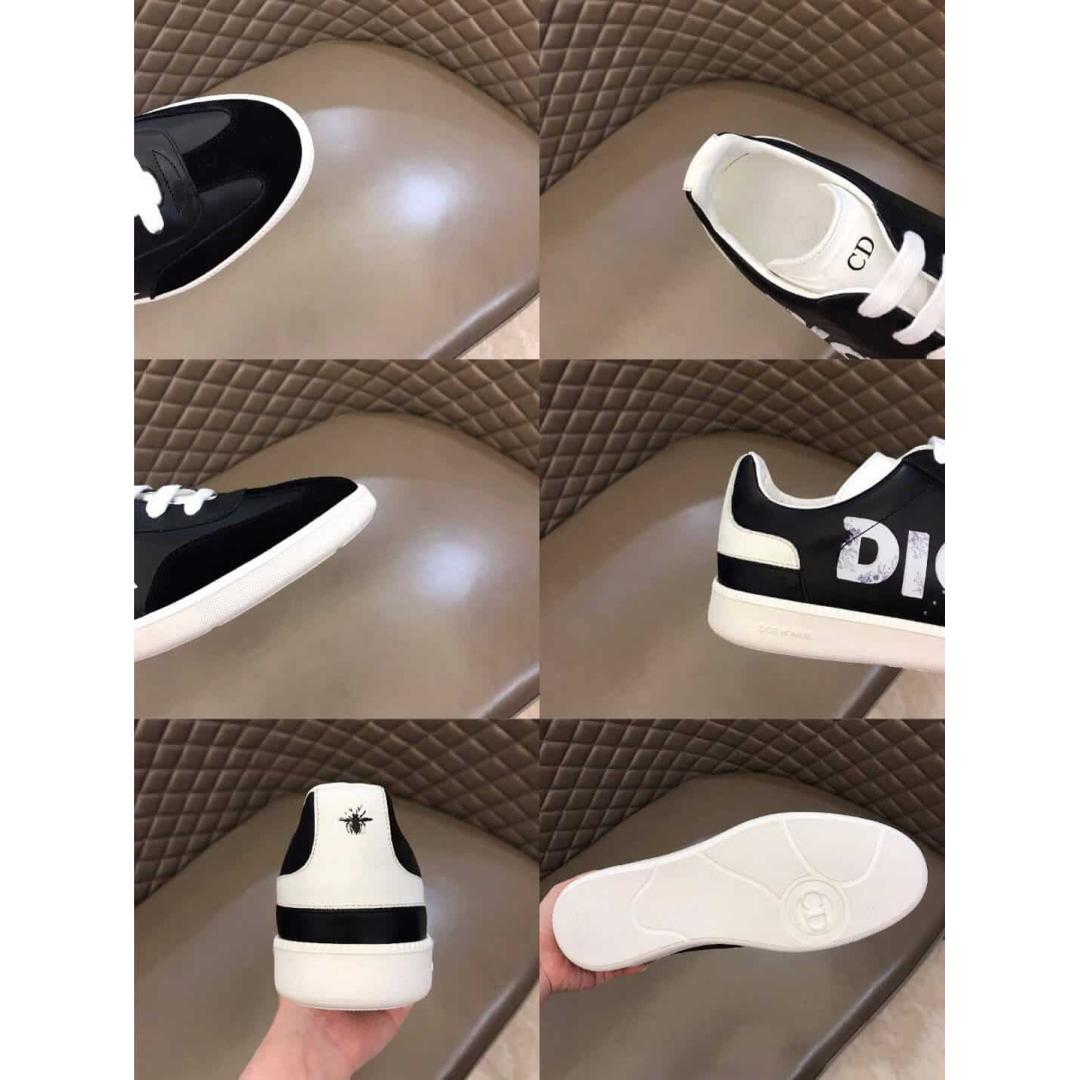 DIOR BLACK B01 DANIEL ASHAM LOGO