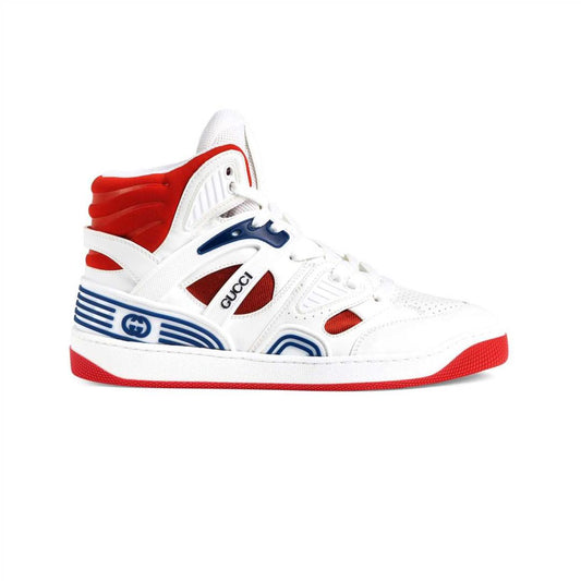 GUCCI BASKET SNEAKERS WHITE DEMETRA