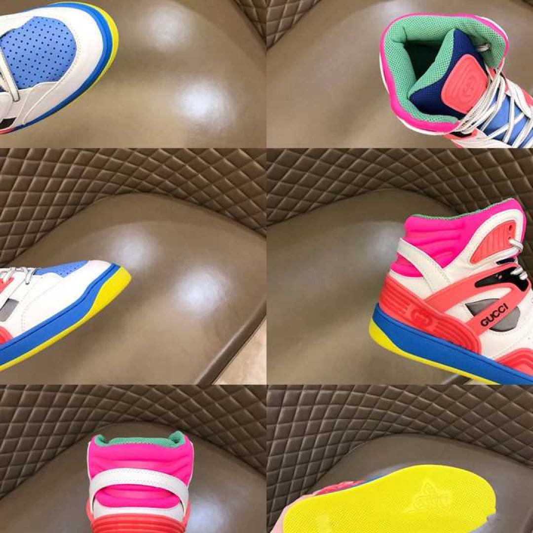 GUCCI BASKET SNEAKERS WHITE DEMETRA