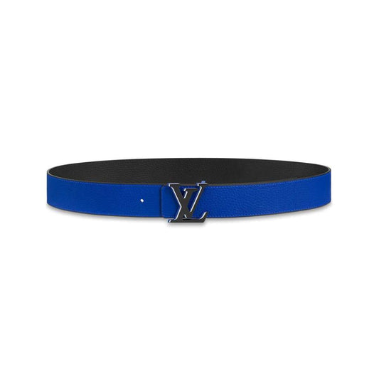 LOUIS VUITTON OPTIC 40MM REVERSIBLE BELT BLUE/BLACK