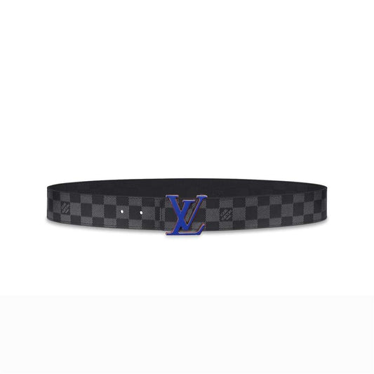 LOUIS VUITTON INITIALES 40MM REVERSIBLE DAMIER INFINI LEATHER BELT