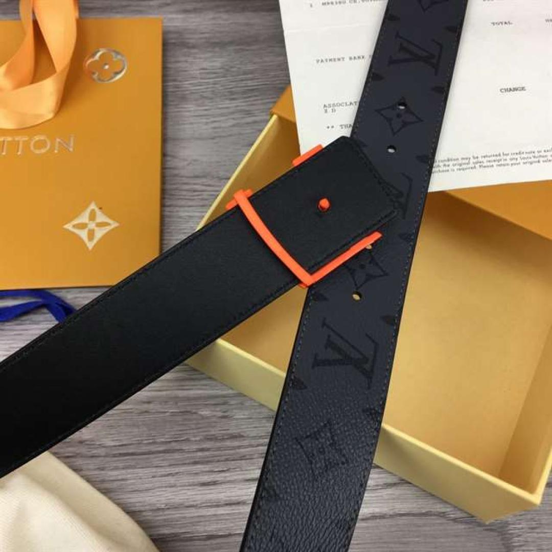 LOUIS VUITTON INITIALES 40MM REVERSIBLE MONOGRAM CANVAS BELT