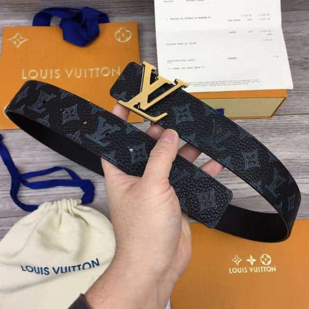 LOUIS VUITTON INITIALES 40MM REVERSIBLE MONOGRAM CANVAS BELT