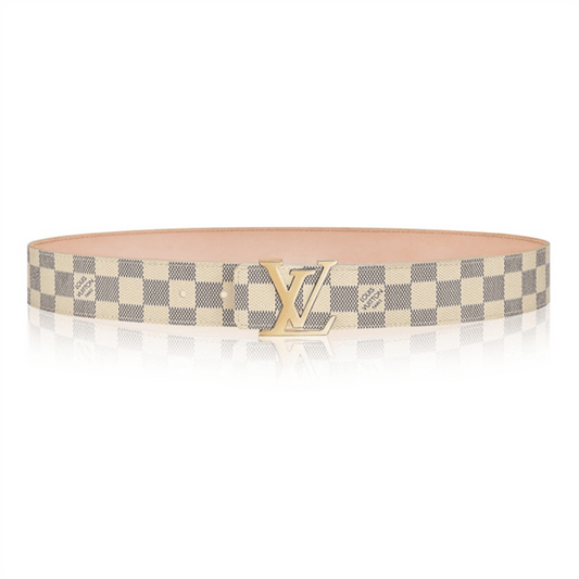 LV INITIALES DAMIER BELT